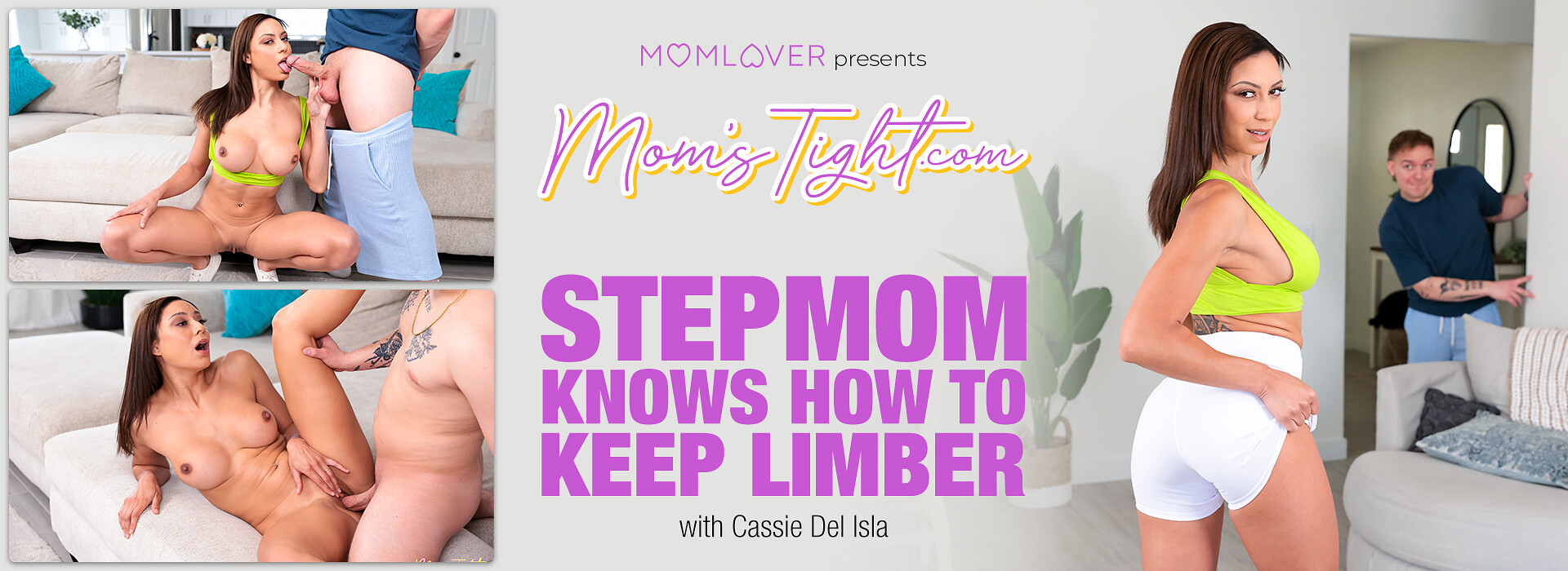 Stepmom Knows How To Keep Limber